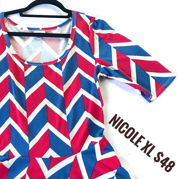 Xl lularoe nicole Dress - Picture 1 of 1